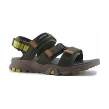 Lumberjack Barke Cırtlı Erkek Günlük Spor Sandalet Terlik Haki