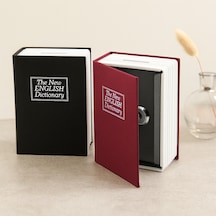 Kitap Modeli Kilitli Kasa 180x115x55 Mm - Gizli Kumbara Diğer