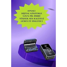 Mey İthalat Powerbank Bluetooth Kulaklık Ve Yeni Model Akıllı Saat Seti Anc Özelliği Dokunamatik