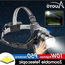 Ulzyvf Yakınlaştırma Uzaktan Usb Tutma Su Siyah Şarjı P50 Özellikli Mekan Lazer Işık Işık Işığı Ipx6 İndüksiyon İndüksiyon Güçlü Geçirmez Gece Far Far Far Dış Çalışma Balık Auoyo Akıllı Jt Siyah