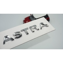 Opel Astra Bagaj Krom Abs 3M 3D Yazı Logo Amblem
