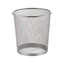 Çöp Kovası Metal Tam Perforeli 10 Litre Gri 854