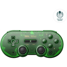 8bitdo Sn30 Pro Bluetooth Kablosuz Hall Effect Oyun Kolu Jade Yeşil- Switch/switch 2,pc,macos,android
