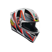 Agv K1 S Blipper Kapalı Kask Gri Kırmızı