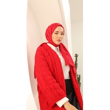 Silk Home Organik Jazz Şal 78003-31 Kırmızı