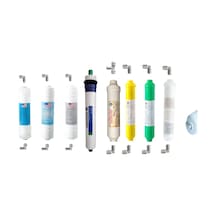 Filtre Dünyası Usa 12" Inline Su Arıtma Filtresi 8Li Alkalin Mineral Bio Ceramic