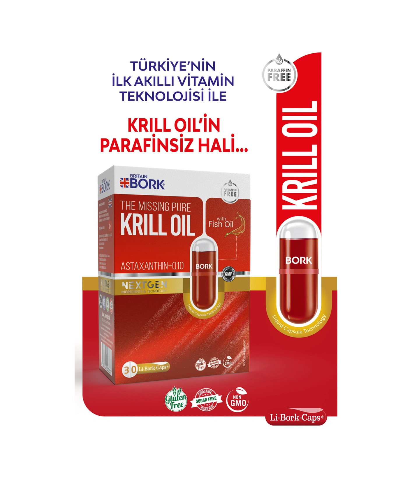 Britain Bork Krill Oil Liborkcaps 30 Tablet