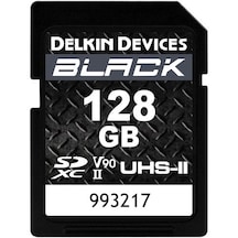 Delkin Devices 128GB Black UHS-II SDXC V90 Hafıza Kartı ( DSDBV9
