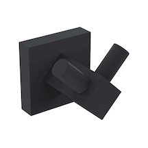 Deppot Q1 İkili Askılık-mat Siyah Çok Renkli