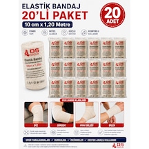 Elastik Bandaj 10cmx 1,20 Metre 20'li Ds Sağlık