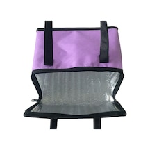 Sarı Yiyecek İçecek Öğle Yemeği Piknik Ofisi İçin Taşınabilir Soğuk Çanta Yalıtımlı Termal Soğutucu 6 Inch Sarı