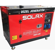 Solax 10Gf-Lde Marşlı Kabinli Monofaze Dizel Jenerator