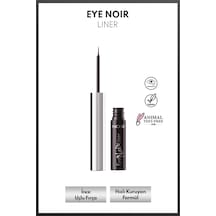 Note Eye Noir Liner Uzun Süre Kalıcı Likit Eyeliner Siyah