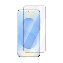 Galaxy S25 Uyumlu Caseworld 0.25mm Hd 3d Temperli Cam Ekran Koruyucu Uygulama Aparatlı