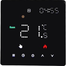 Yaleker Akıllı Wifi Termostat - Su Tabanlı Isıtma Kontrol Cihazı, 3a, Uzaktan Kontrol, 6 Zamanlı Programlama, Enerji Tasarrufu Modu