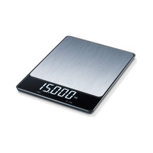 Ks 34 Xl Stainless Steel Mutfak Terazisi, Paslanmaz Çelik, 15 Kg'a Kadar Hassas Tartımlar İçin, Pratik Dara Fonksiyon Genel