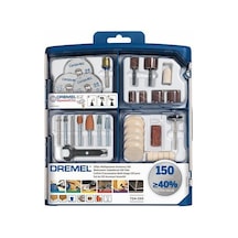 Dremel Çok Amaçlı Aksesuar Seti (724) 150'Li - 2615S724JA