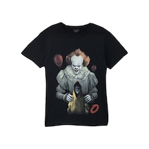 I.t Baskılı Unisex %100 Pamuk Siyah T-shirt SIYAH I.t Baskılı Unisex %100 Pamuk Siyah T-shirt SIYAH