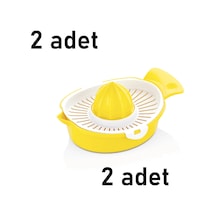 Qlux 2 Adet Limon Sıkacağı Limon Portakal Sıkacağı L-00673 Bpa İçermez Plastik Diğer
