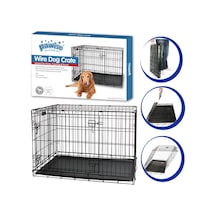 Pawise - 706 - Metal Köpek Kafesi - Csmo-tex - 78x48x55 Cm