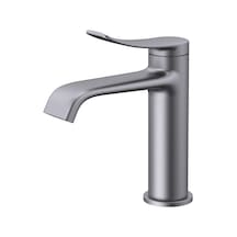 Creavit Lua Şelale Lavabo Armatürü Metalik Gri Bt.lu1500gr