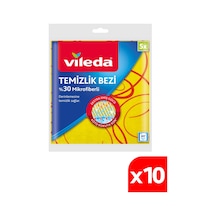 Vileda 30% Mikrofiberli Mutfak Bezi 10 x 5'li