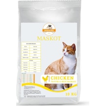 Maskot Tavuklu Yetişkin Kedi Maması 10 KG
