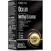 Orzax Ocean Methyl Balance Takviye Edici Gıda 30 Kapsül Orzax Ocean Methyl Balance Takviye Edici Gıda 30 Kapsül