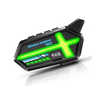 Bt26 Motosiklet Kask Kulaklık Bluetooth Rgb Işıklı 2 Eşleşme Tdrtr