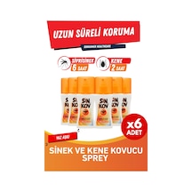 Kovucu Sprey 6'lı Eko Set - Sinek Kene Uzun Süre Koruma 6x100ml