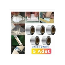 5 Li Su Geçirmez Çatlak Bandı 10cm 5m Yüksek Sıcaklık Dayanıklı Çatı Boru Duvar Onarım Çamur Bant Lisinya