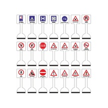 Ahşap Trafik Seti 21 Parça
