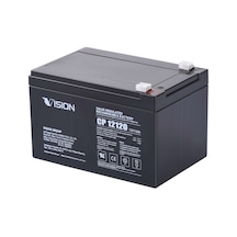 Vısıon Cp12120 12v 9amper Kuru Tip Akü Tse Belgeli