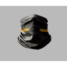 Buffalo Ride Or Die Tasarımlı Motorcu Buff Maske Outdoor Boyunluk Unisex Bandana Siyah