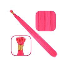 Fiber Sentetik Boncuk Kaynaklık Renkli / Koyu Pembe / 100 Adet - Mydr-571598 Çok Renkli