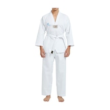 Acemi Beyaz Yaka Taekwondo Elbisesi Tekvando Elbisesi Dobok Beyaz
