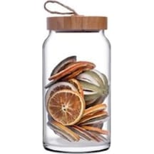 Ahşap Kapaklı Woody Kavanoz 43593 1130 cc Fma05086