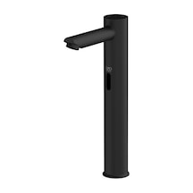 Gpd Flb07-s Fotoselli Siyah Çift Su Girişli Set Üstü Lavabo Bataryası Armatürü Flb07-s