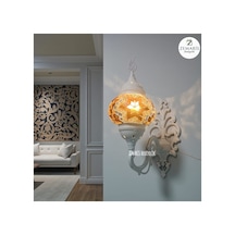 Beyaz Renk Aplik Kahverengi - 821590560 Kahverengi