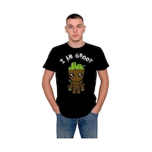 I'm Groot Ağaç Adam Avengers Galaksi Koruyucu Tişört Unisex T-shirt 001