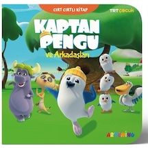 Kaptan Pengu Ve Arkadaşları - Trt Çocuk Cırt Cırtlı Kitap