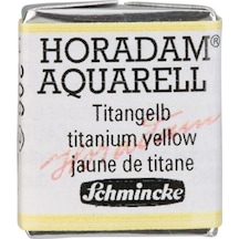 Schmincke Horadam Aquarell Artist Sulu Boya Titanium Yellow Yarım Tablet