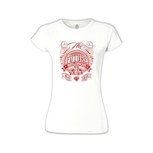 Future Dream Beyaz Kadın Tshirt 001