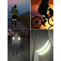 Reflektör Bant Kol Ve Ayak Bilekleri Trafik Güvenliği