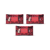 3 Paket Red Rose Islak Havlu Mendil 90 Adet Kapaklı Gül Kokulu 7'li Set