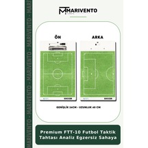 Premium Ftt-10 Futbol Taktik Tahtası Analiz Egzersiz Sahaya Belirtilmemiş