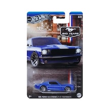 Hot Wheels 60. Yıl Mustang Serisi Arabalar 65 Ford Mustang 2+2 Fastback Grt01 - Jby49 Çok Renkli