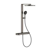 Grohe Rainshower Aqua Pure Duvara Monte Termostatlı Duş Sistemi - Metalik