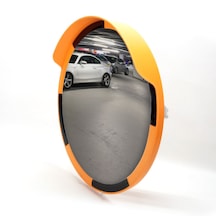 İleri Trafik Trafik Güvenlik Aynası 80 CM Sarı-Siyah