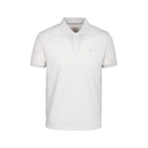Erkek Polo Yaka Tişört Bej Dokulu Slim Fit Ribanalı Kol T-shirt Ncs Jeans 1250-bej Bej